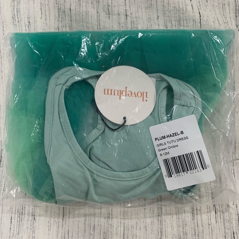 Green ombré tutu